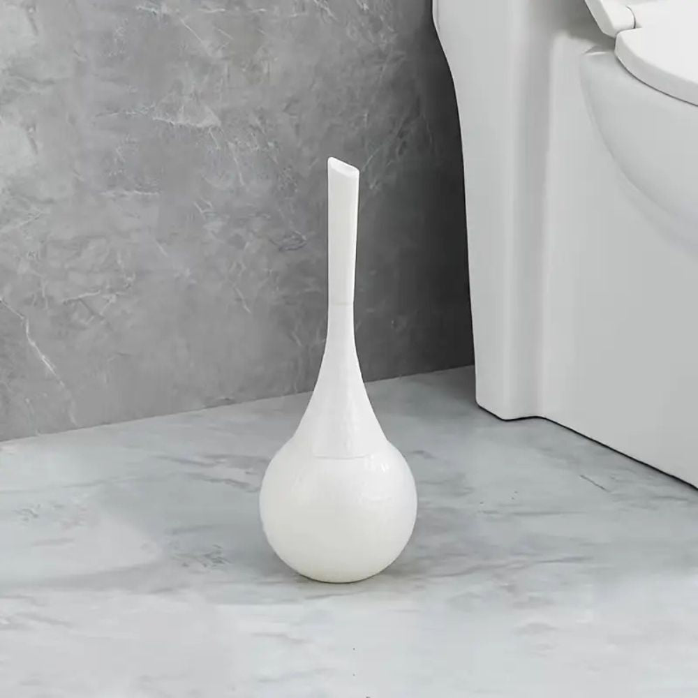 Firm Bristle Toilet Brush With Storage Base