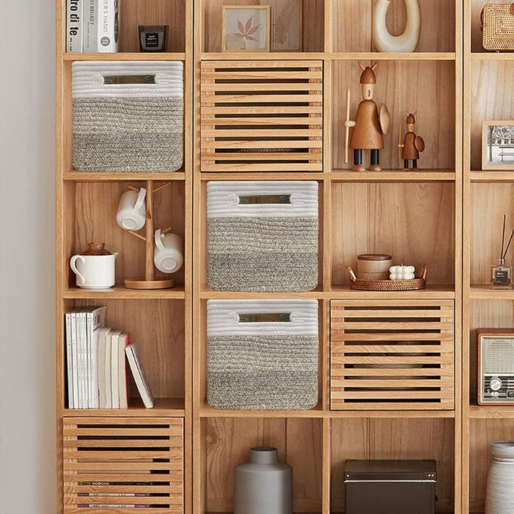 Cotton Rope Woven Storage Basket