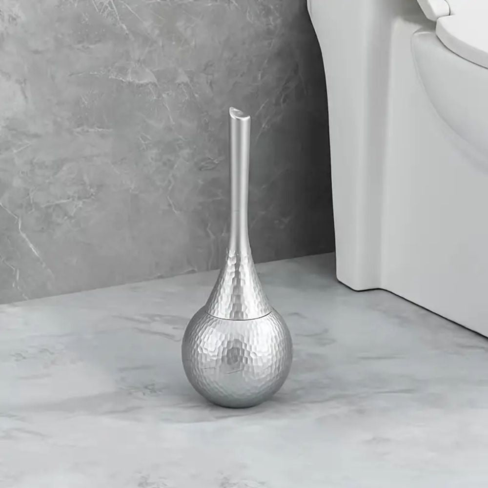 Firm Bristle Toilet Brush With Storage Base