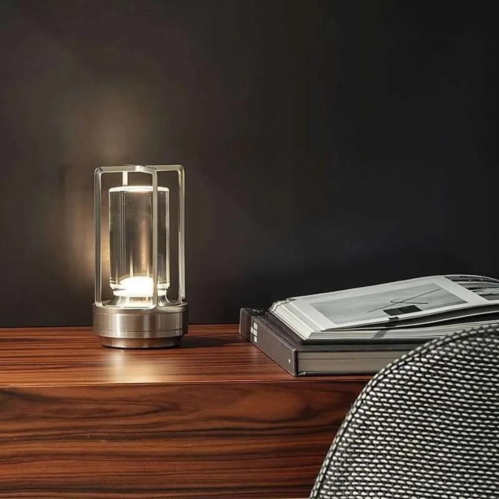 Kaelis Nordic Crystal Rechargeable Lantern Lamp