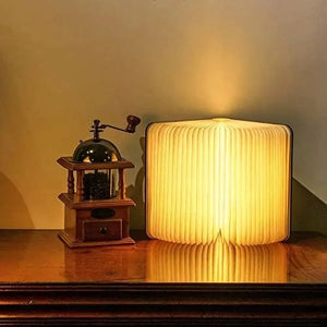 Lumibook Foldable Rechargeable Book Lamp