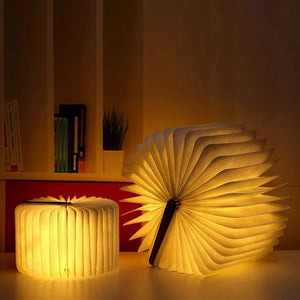 Lumibook Foldable Rechargeable Book Lamp