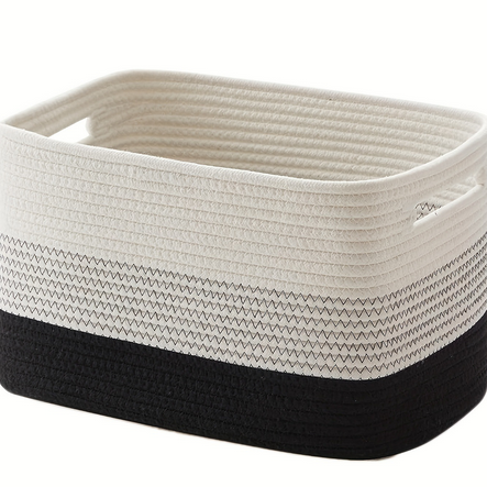 Cotton Rope Woven Storage Basket