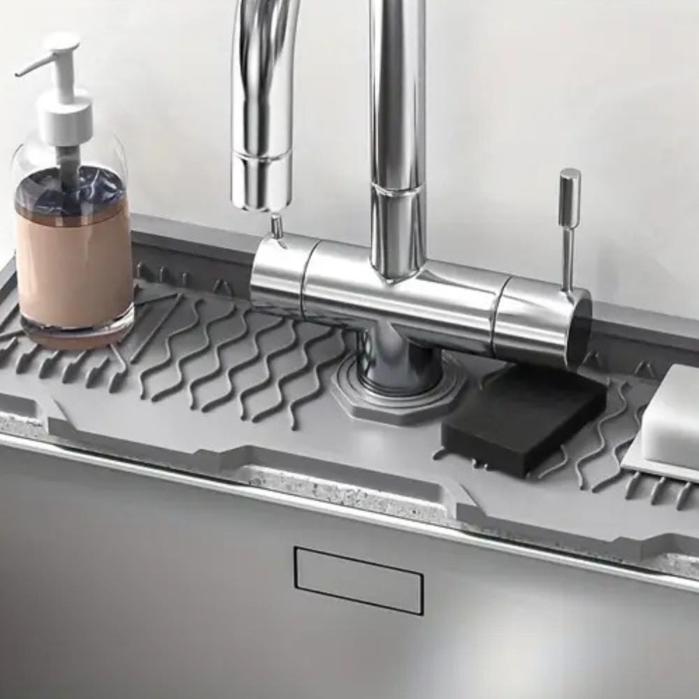 Rubber Sink Faucet Mat and Splash Guard