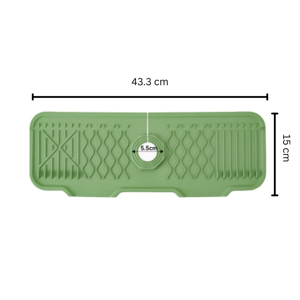 Rubber Sink Faucet Mat and Splash Guard