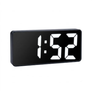 Digital LED Mirror Face Alarm Clock