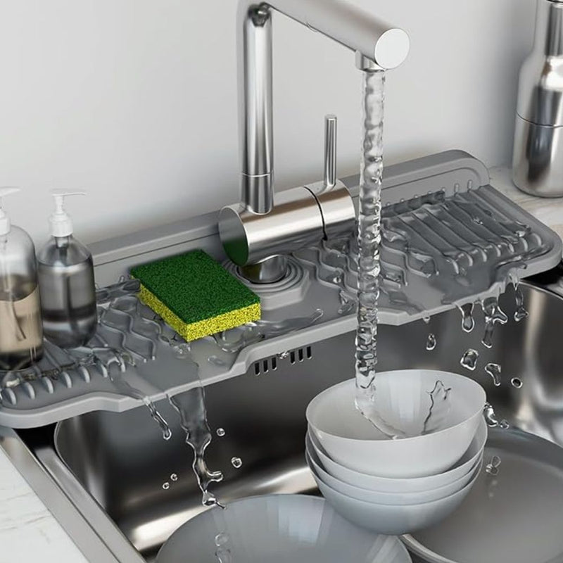 Rubber Sink Faucet Mat and Splash Guard