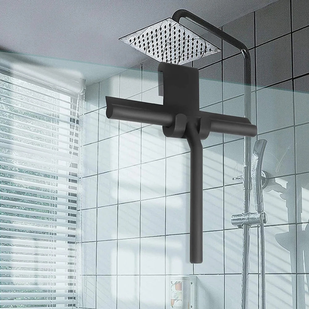 Modern Silicone Shower Squeegee With Hook