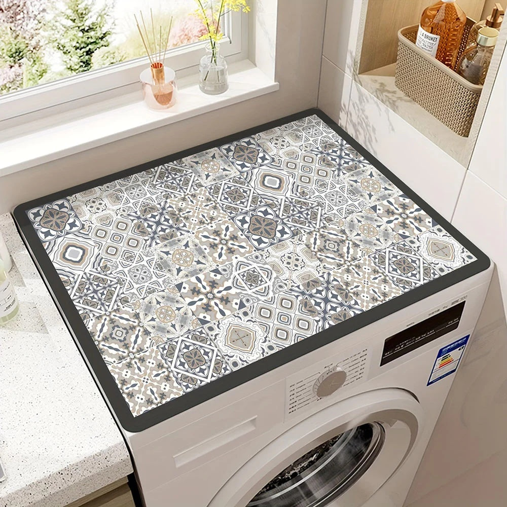 Anti Slip Microfiber Appliance Mat for Washer and Dryer
