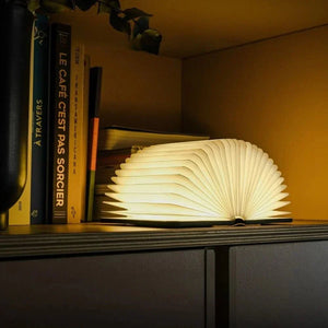 Lumibook Foldable Rechargeable Book Lamp
