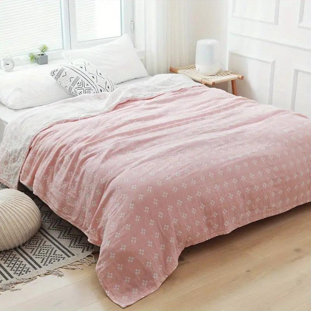 Diamond Dot Comfort Cotton Gauze Blanket