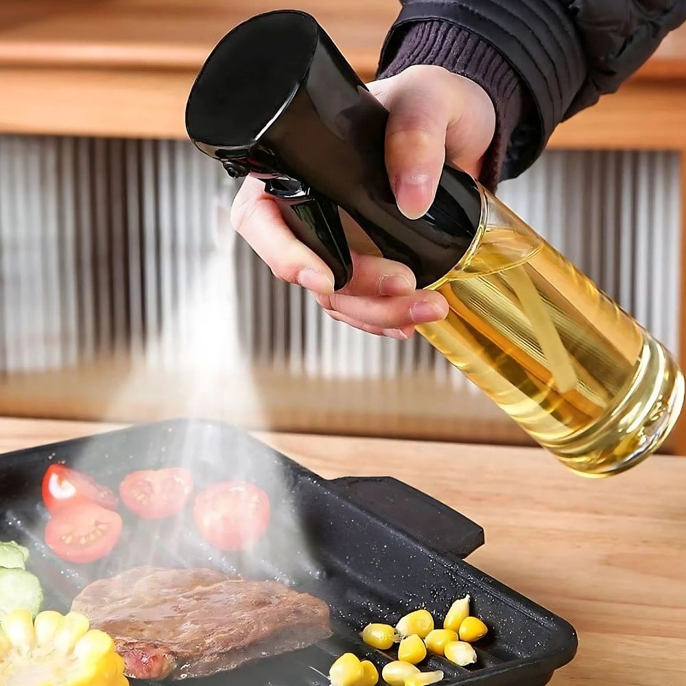 Refillable Glass Oil Spray Bottle for Air Fryer