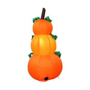 Inflatable Pumpkin Stack for Halloween Lawn Decor