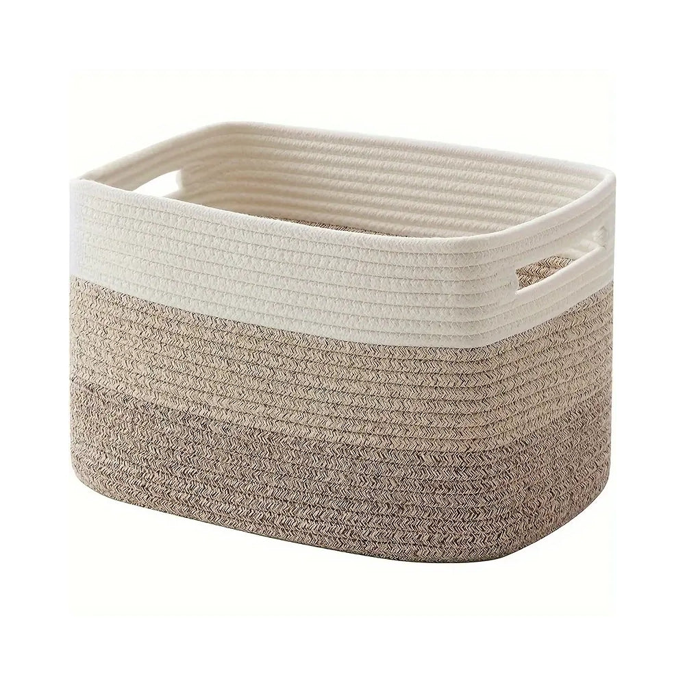 Cotton Rope Woven Storage Basket