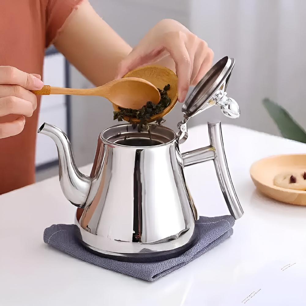 Stainless Steel Tea Kettle With Built In Filter