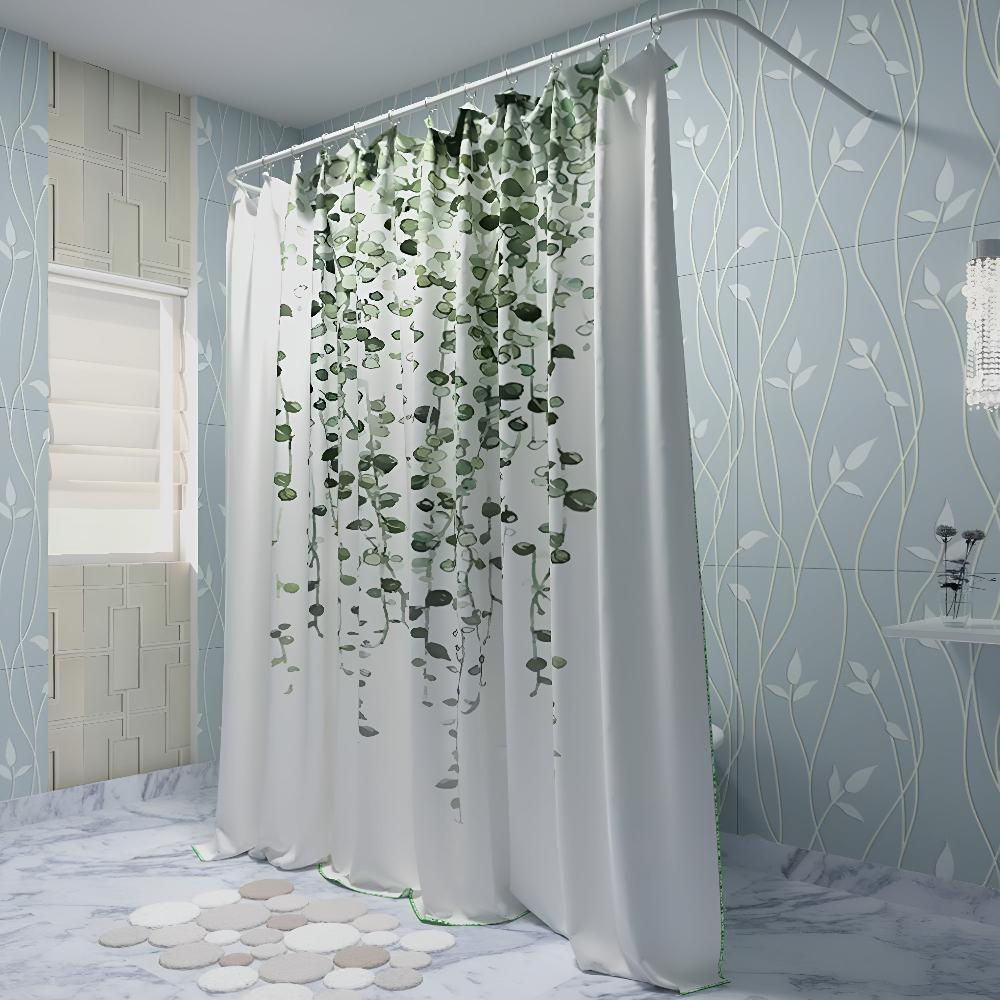 Leaf Drop Vine Botanical Shower Curtain