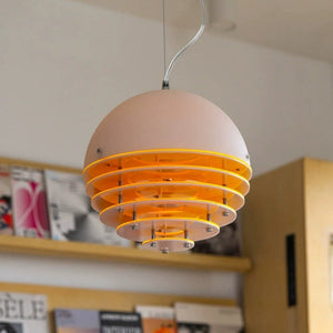 Vespera Bauhaus Retro Gradient Sunset Pendant Light