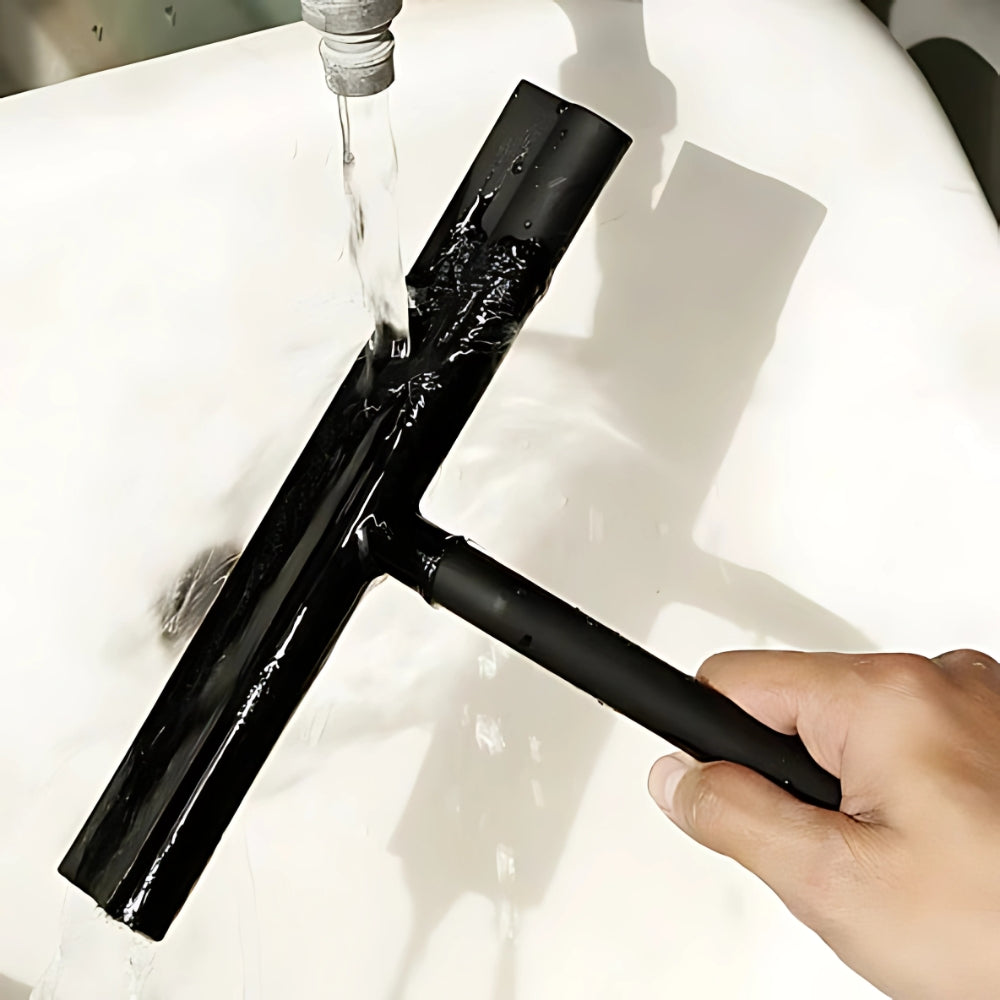 Modern Silicone Shower Squeegee With Hook