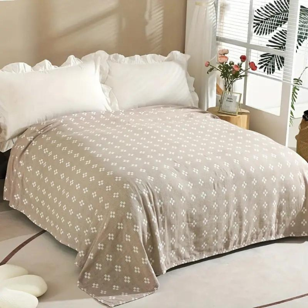 Diamond Dot Comfort Cotton Gauze Blanket