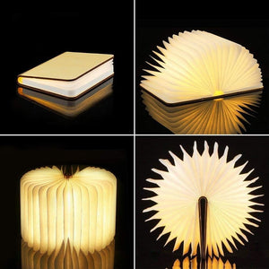 Lumibook Foldable Rechargeable Book Lamp
