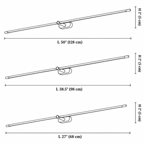 Lyne Rechargeable Cordless Linear Wall Lamp