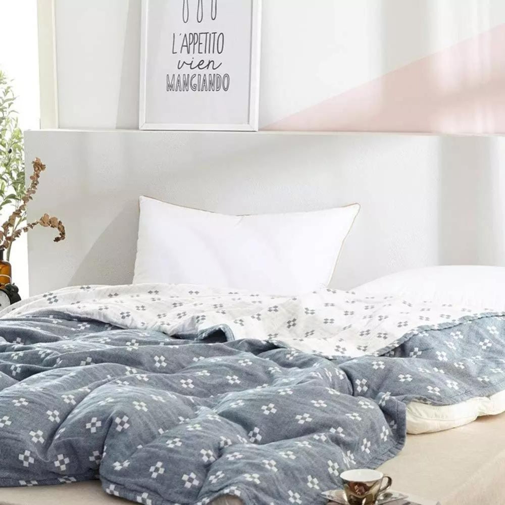 Diamond Dot Comfort Cotton Gauze Blanket