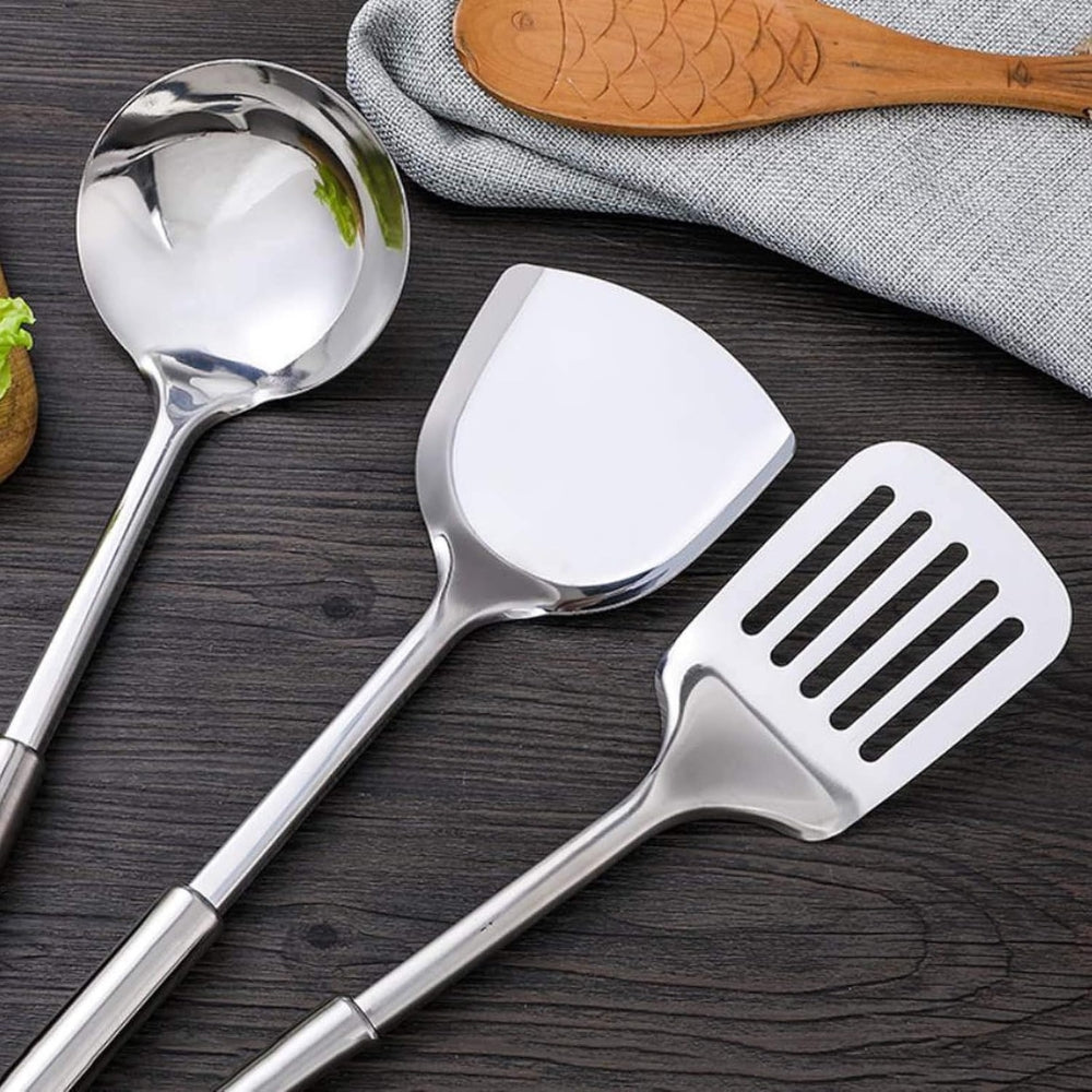 5 Piece Stainless Steel Cooking Utensil Set