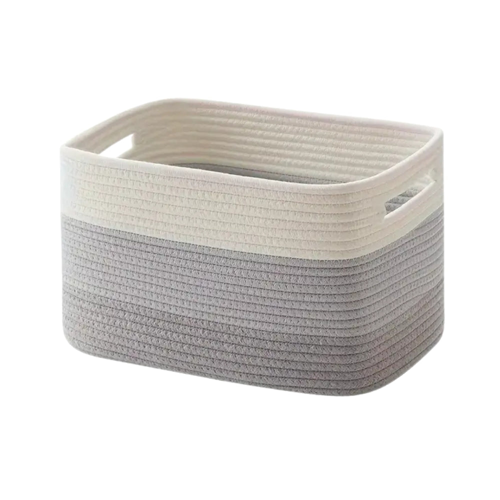 Cotton Rope Woven Storage Basket