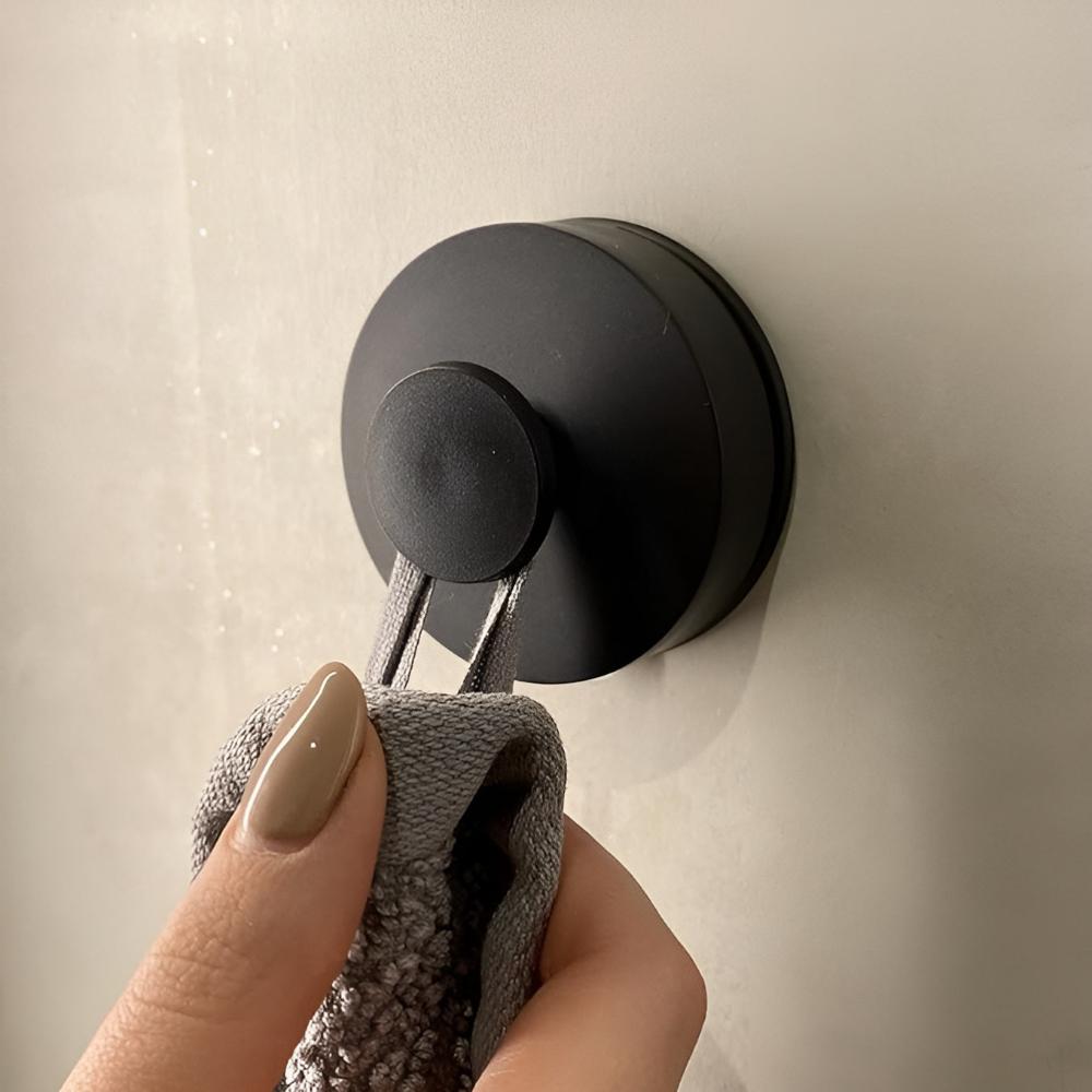 No Drill Vacuum Suction Stainless Steel Shower Hooks