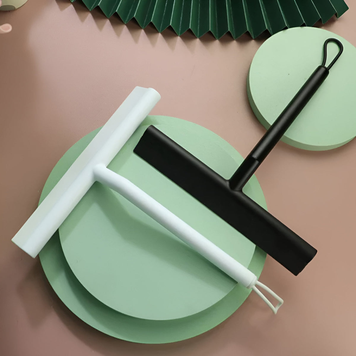 Silicone Shower Squeegee for Glass Doors