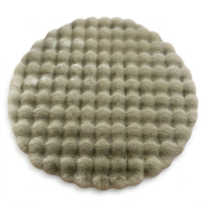 Soft Fluffy Round Bubble Circle Rug