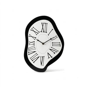Dali Inspired Melting Roman Numeral Wall Clock