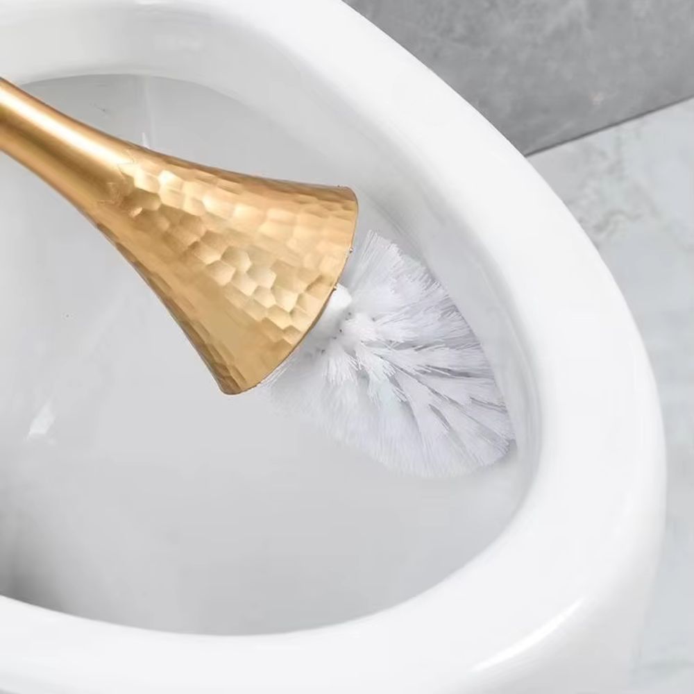Firm Bristle Toilet Brush With Storage Base