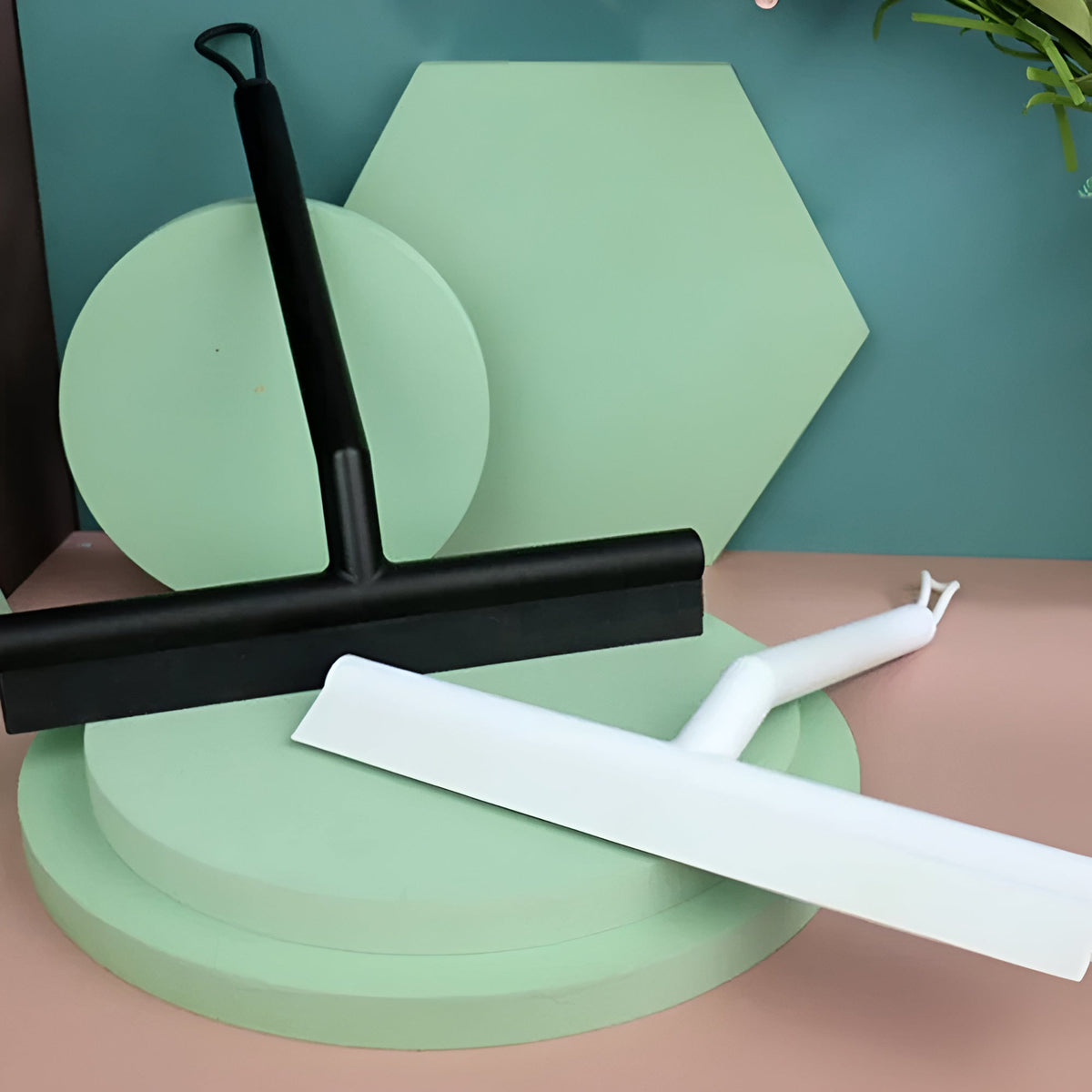 Silicone Shower Squeegee for Glass Doors