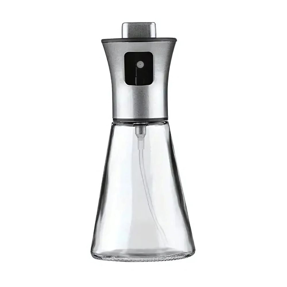 Crystal Oil Spray Bottle With Stainless Steel Pump