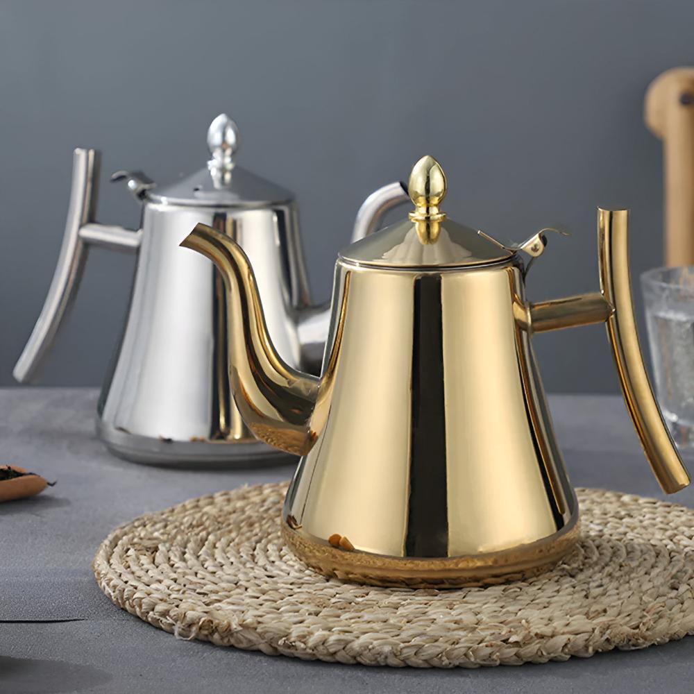 Stainless Steel Tea Kettle With Built In Filter