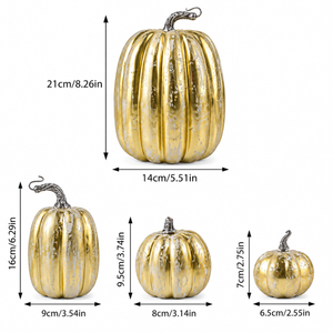 Decorative Foam Pumpkins for Fall and Halloween Decor