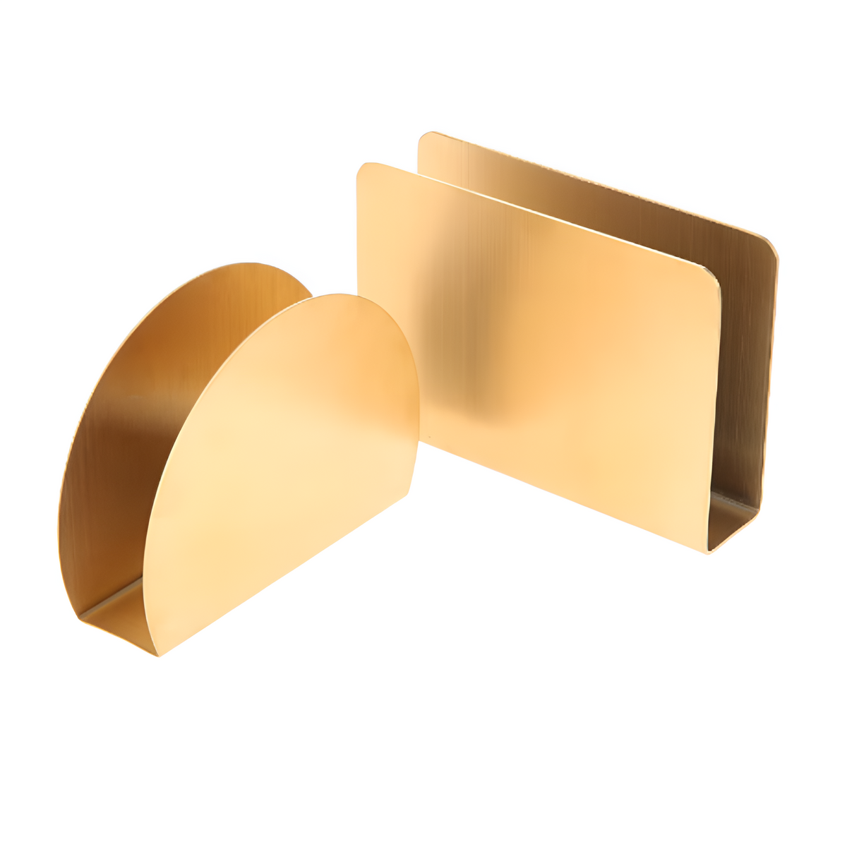 Mela Gold Metallic Napkin Holder
