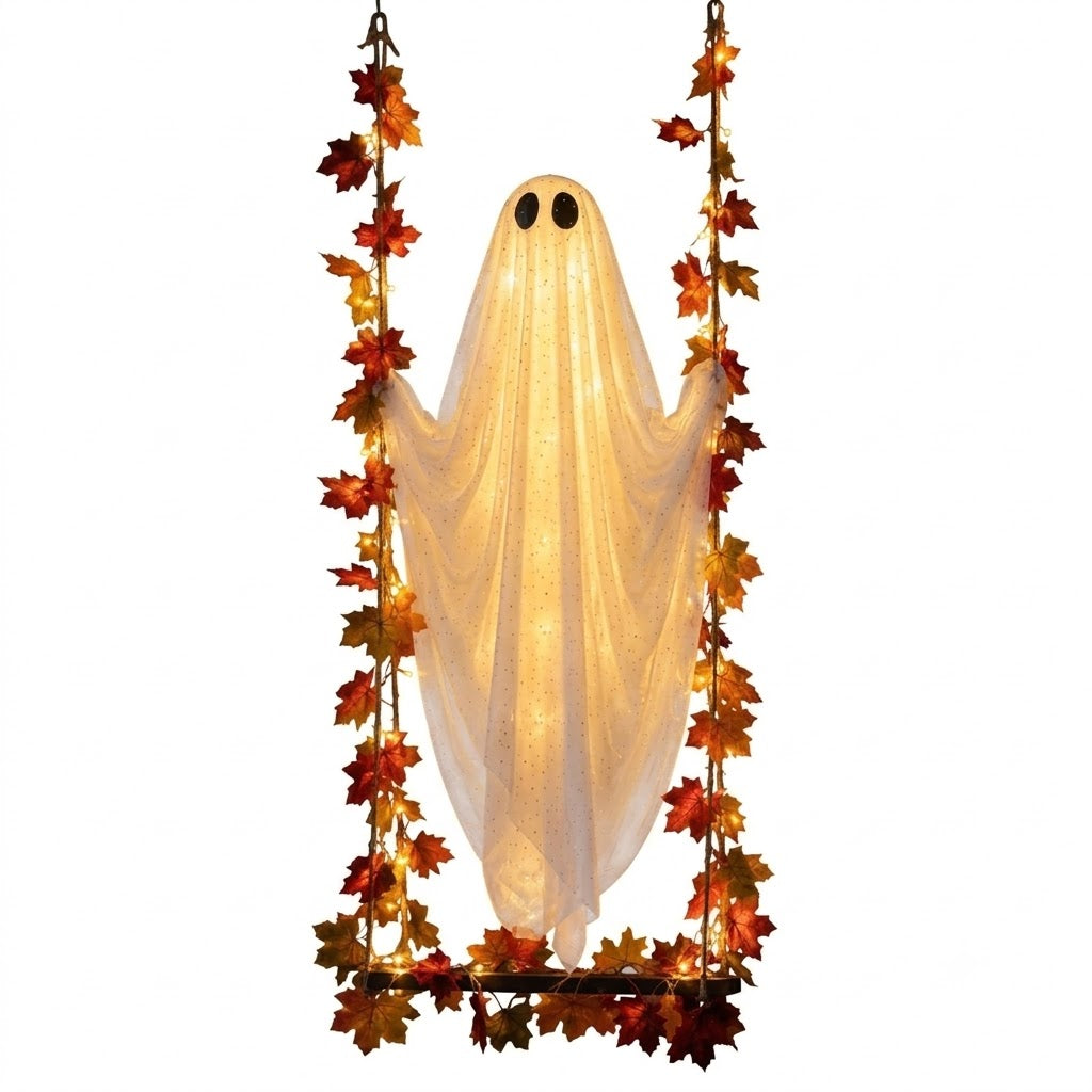 HauntedSwing Hanging Ghost Lantern
