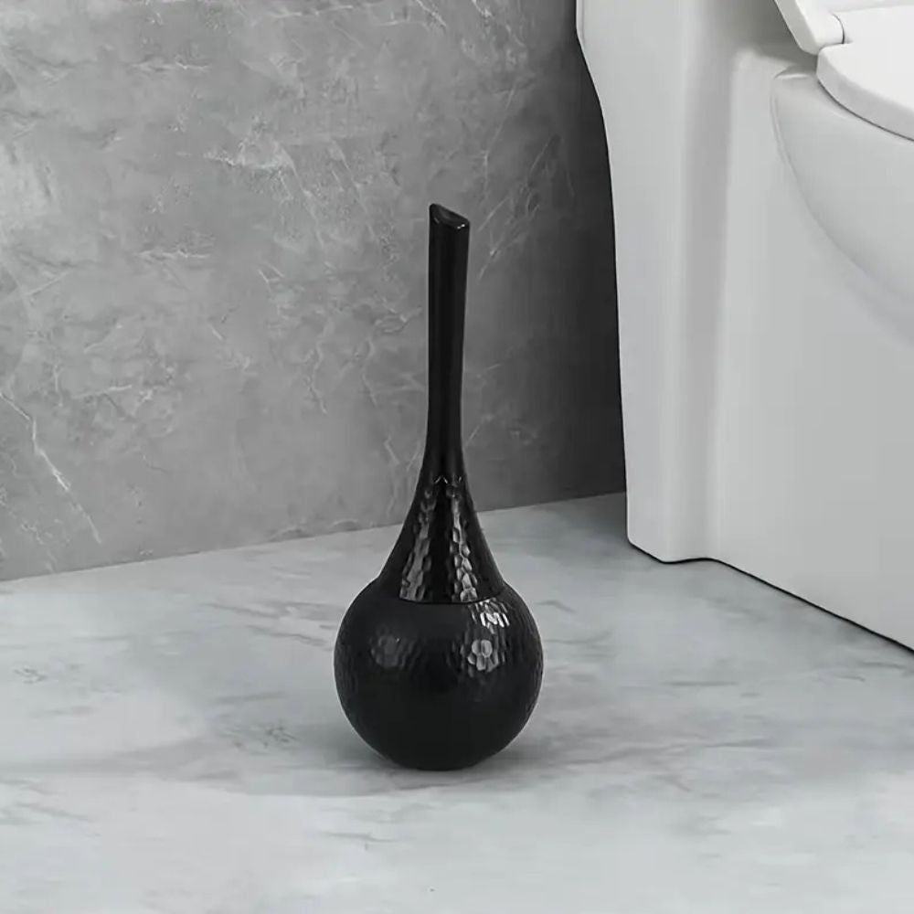 Firm Bristle Toilet Brush With Storage Base