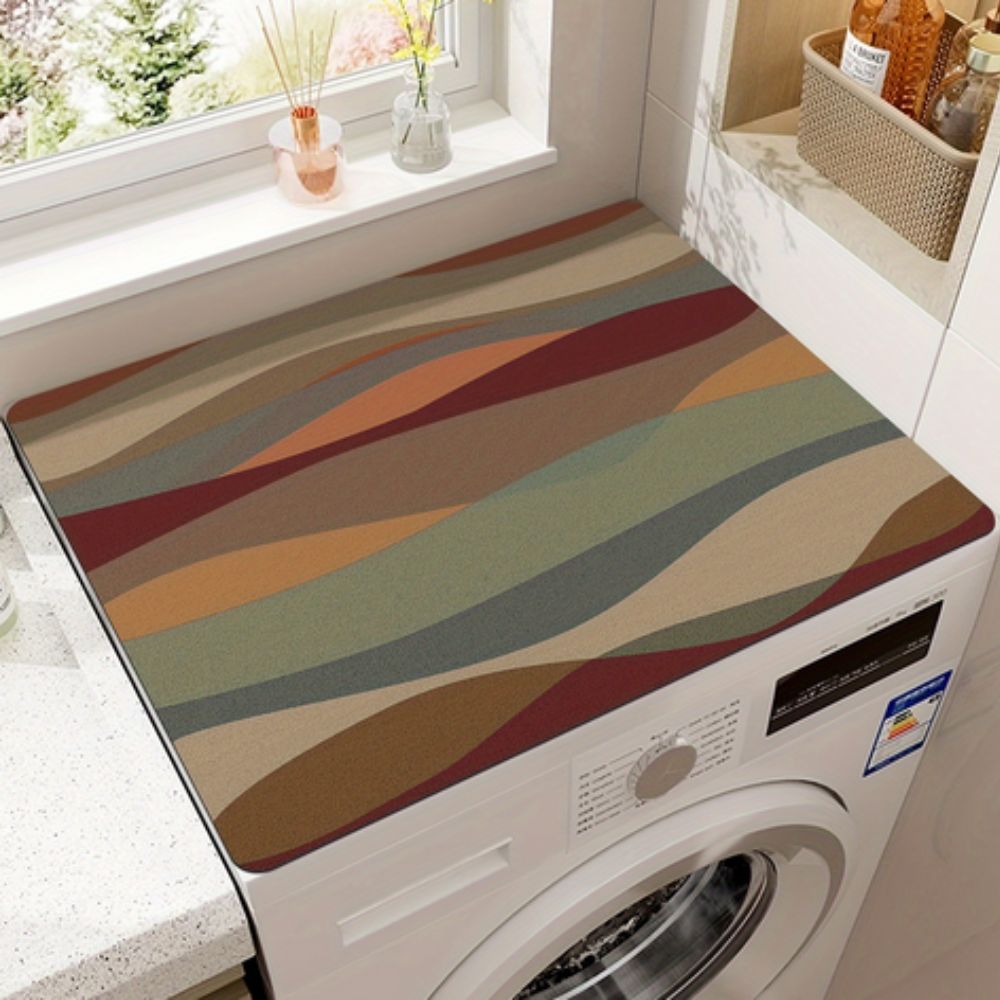 Anti Slip Microfiber Appliance Mat for Washer and Dryer