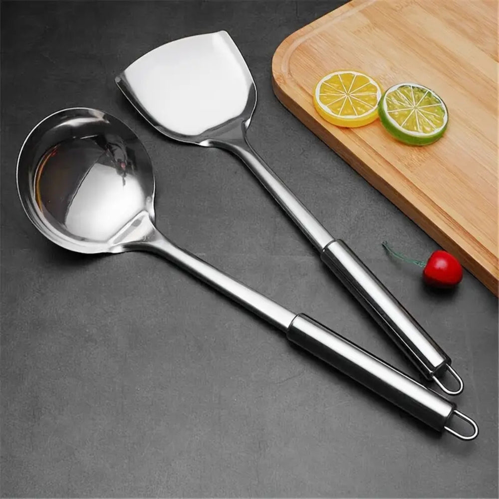 5 Piece Stainless Steel Cooking Utensil Set