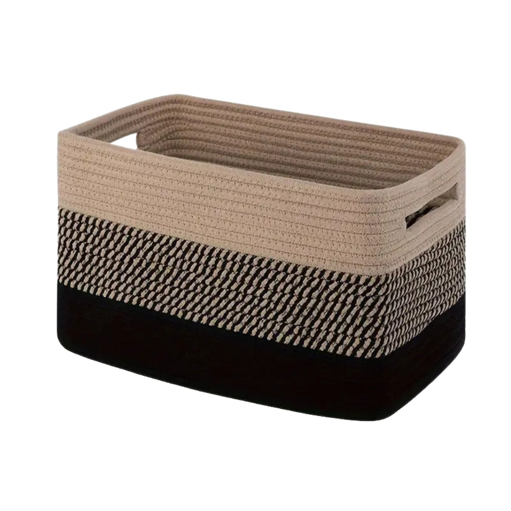 Cotton Rope Woven Storage Basket