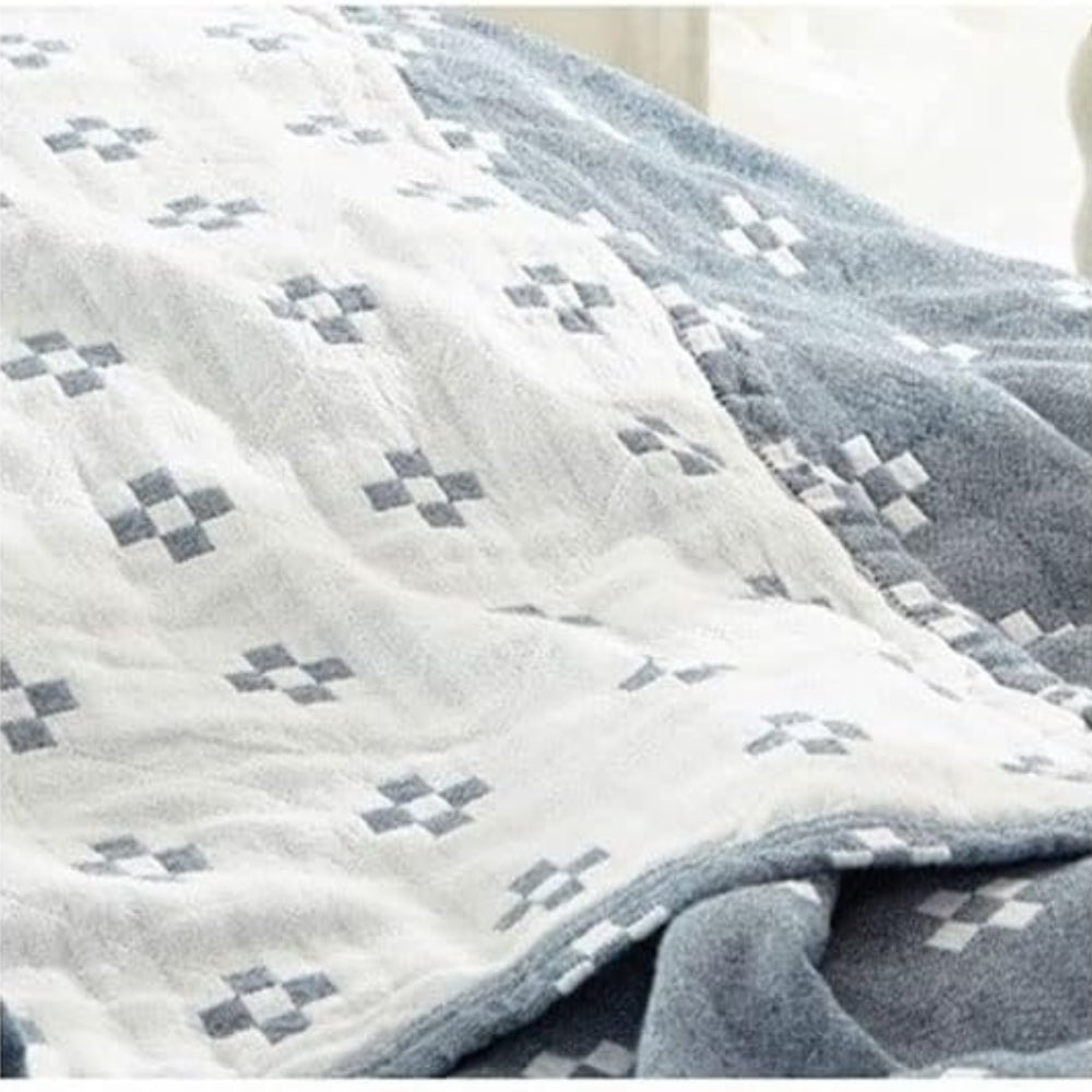 Diamond Dot Comfort Cotton Gauze Blanket