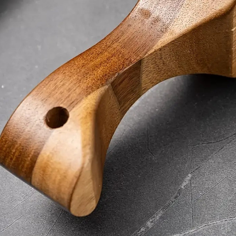 Acacia Wood Handle Stainless Steel Cheese Grater