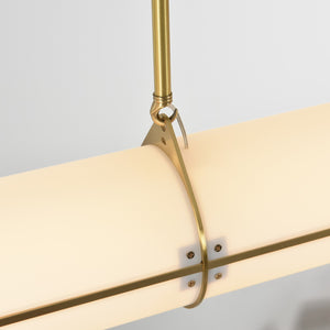 Anelli Minimalist Sculptural Endless Loop Pendant Light