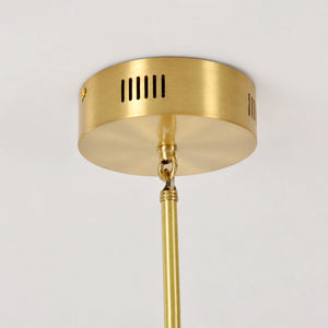Anelli Minimalist Sculptural Endless Loop Pendant Light
