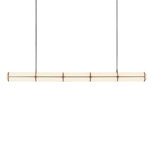 Anelli Minimalist Sculptural Endless Loop Pendant Light