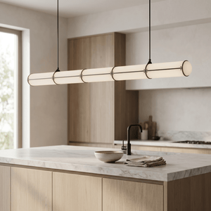Anelli Minimalist Sculptural Endless Loop Pendant Light