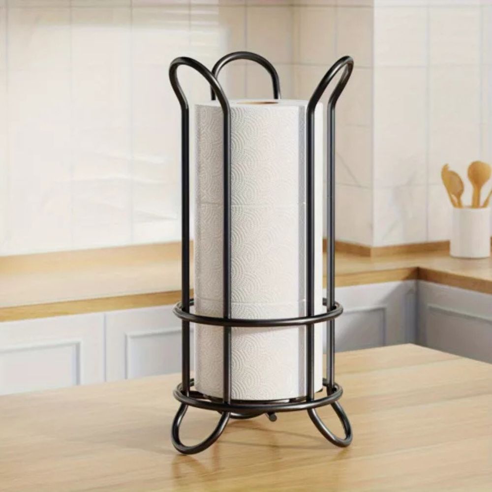 Freestanding Chrome Toilet Roll Stand